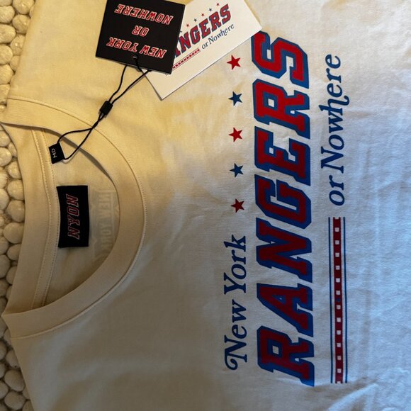 NWT New York or Nowhere Rangers T-Shirt Medium - Picture 3 of 8